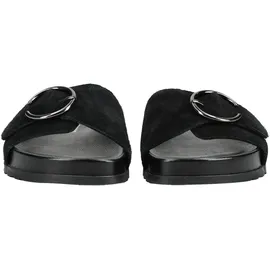 Paul Green "Paul Green Pantoletten Veloursleder", Damen, Gr. 41, schwarz, Veloursleder, Schuhe Pantolette