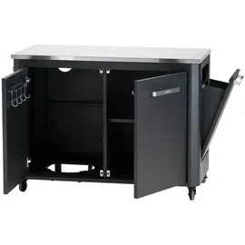 cozze Grillbesteck Edelstahl Schwarz