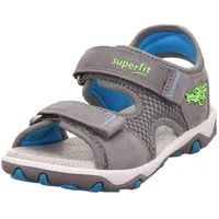 Superfit Mike 3.0 Sandale, Hellgrau/Hellgrün 2500, 34 EU