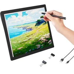 VEVOR LED Leuchttisch Leuchttablet A4 Tracing Pad Wiederaufladbar Leuchtbox