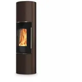 Edilkamin Kaminofen Tally 8 Up S | Stahl bronze | 8 kW - Bronze