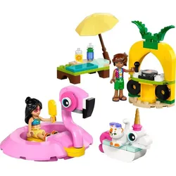 0 LEGO® Friends Poolparty mit Einhorn und Flamingo