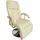 vidaXL Massagesessel Kunstleder 68 x 104 cm cremeweiß