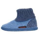 Giesswein Kramsach Kids, Hüttenschuhe Unisex Kinder, Capriblau 547, 28 EU