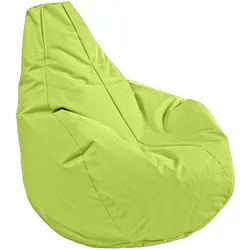 Kinzler Sitzsack Gamer, ca. Durchmesser 100 cm, Farbe apfelgrün
