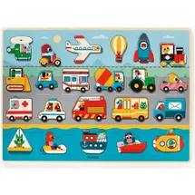 Djeco Vroom Holzpuzzle 22 Teile