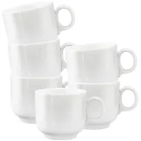 SELTMANN WEIDEN Cappuccinotasse 0,3 l Weiß 6 St.