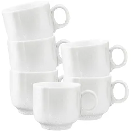 SELTMANN WEIDEN Cappuccinotasse 0,3 l Weiß 6 St.