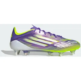 adidas F50 Elite SG Herren Purple Rush/Cloud White/Lucid Lemon 41 1/3