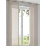 Kutti Schiebegardine HEINE HOME Gr. 2, beige, B:60cm H:175cm, Polyester, Gardinen