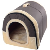 Freahap L,M,S Hundebett Katzenbett Hundehöhle Hundehütte Tragbar Outdoor/Indoor