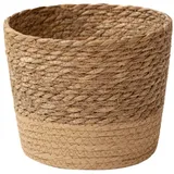 Strohgeflecht Blumentopf Weidenkorb Rattan Blumentopf Aufbewahrungskorb Handg...