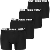 Puma Boxershorts schwarz L 4er Pack