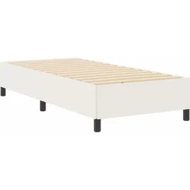vidaXL Boxspringbett 100 x 200 cm Creme