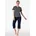 Pyjama Casual Essentials Blau 46 XXXL