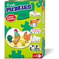 NORIS 6 erste Puzzles - Bauernhoftiere