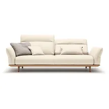 creation by rolf benz 3,5-Sitzer CR.460 Naturleder 228 x 103 x 100 cm Weiß