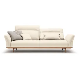 creation by rolf benz 3,5-Sitzer CR.460 Naturleder 228 x 103 x 100 cm Weiß