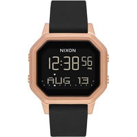 Nixon Damen Digital Smart Watch Armbanduhr mit Silikon Armband A1211-1098-00