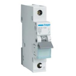 Hager Leitungsschutzschalter MCS 132, 32A, 1-polig - QuickConnect