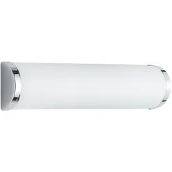 Spiegelleuchte Xavi in Opal/Chrom max. 40 Watt