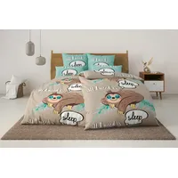 MY HOME Bettwäsche MY HOME "Physalis", grau (taupe), B/L: