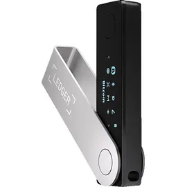 Ledger Nano X Krypto-Hardware-Geldbörse Onyxschwarz