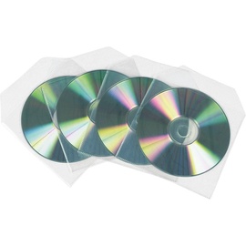 Q-Connect CD/DVD-PP-Hülle 50er-Pack
