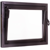 ACO Severin Ahlmann GmbH & Co. KG Kellerfenster ACO 50x50cm Nebenraumfenster Fenster Kippfenster braun Kellerfenster Einfachglas, wärmeisolierende Kunststoff-Hohlkammerprofile braun