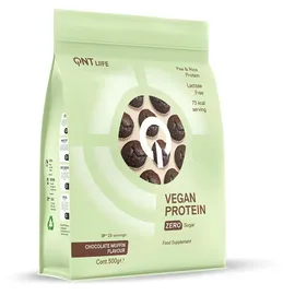 QNT Vegan Protein Schokolade Muffin Pulver 500 g