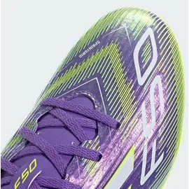 adidas F50 Club FG/MG Herren Purple Rush/Cloud White/Lucid Lemon 44 2/3