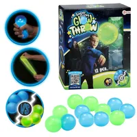 Toi-Toys International Toi-Toys Leuchtbälle-Set Glow Throw (12 Stück)