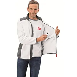 Flex Akku Heizjacke Fleece Weiß M
