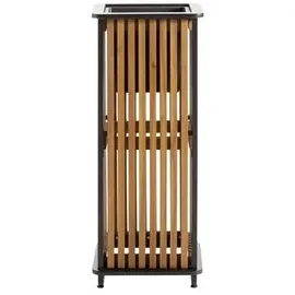 Dehner Boston 33 x 84 x 33 cm Schwarz/Braun