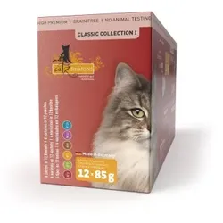 Catz finefood Nassfutter Katze Classic Collection Adult 12x85 g Multipack 1