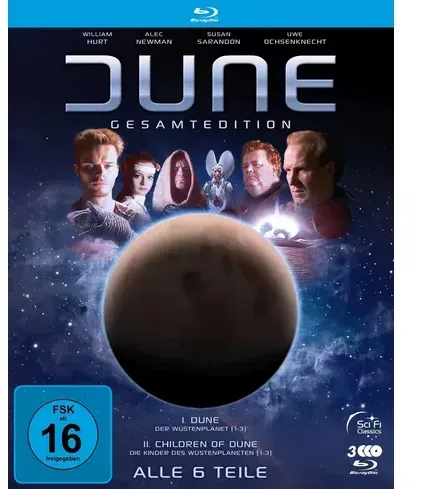 Dune Gesamtedition (Der Wüstenplanet & Children of Dune) (Fernsehjuwelen)  [3 BRs]