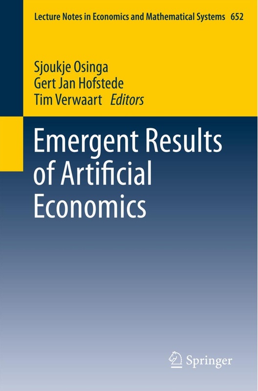 Emergent Results Of Artificial Economics, Kartoniert (TB)