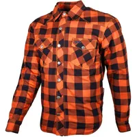 Gms Hemd Schwarz/Orange L