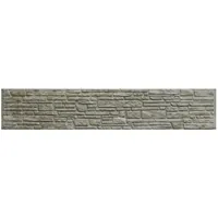 Beckers Betonzaun Betonzaun Zaunelement Standard 200 x 38,5 cm Betongrau