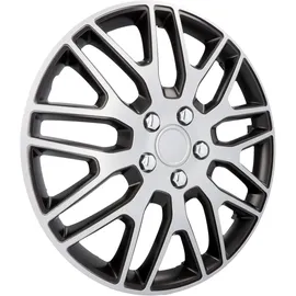CARTREND Branch 16 Zoll 4 Stück Schwarz/Silber