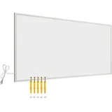 Wiltec Infrarotheizung 700 Watt, energieeffizienter Heizkörper, Wandmontage Elektroheizung, Heizpaneel, IR Heizung