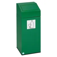 Proregal Wertstoffsammler "Glas" 82 l Grün