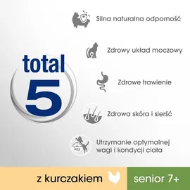 PERFECT FIT Senior 7+ Trockenfutter mit Huhn 750 g