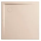 Kaldewei Superplan Duschwanne 384848040030 90x90x2,5cm, mit Träger, bahamabeige