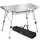 Tectake Campingtisch Tina Silber
