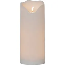 1St. STAR TRADING 064-45 064-45 LED Kerze Flamme Grand weiss