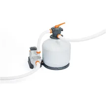 BESTWAY Flowclear Sandfilteranlage 11.355 l/h 500 W grau/orange