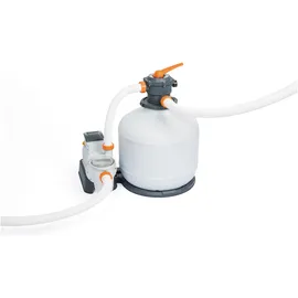 BESTWAY Flowclear Sandfilteranlage 11.355 l/h 500 W grau/orange