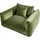 Beliani Sofa Set 5-Sitzer LUVOS Samtstoff Grün