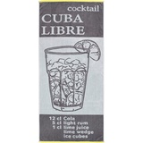 DYCKHOFF Strandtuch CUBA LIBRE grau 80,0 x 180,0 cm